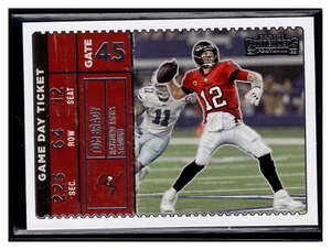 Tom Brady 2022 Contenders Football Game Day Ticket #GDT-TBR! BUCS! - Picture 1 of 2