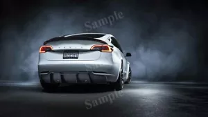Póster fotográfico impreso decoración de pared Vorsteiner Tesla Model 3 Volta 2019 alta resolución - Imagen 1 de 1