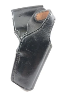 Older Bianchi S&W 659 Auto Heavy Duty Black Leather Duty Firearm Holster 1784-R - Picture 1 of 6