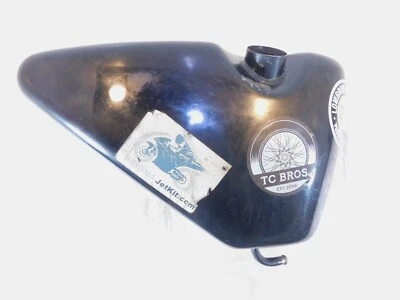 83-93 Harley Davidson Sportster 883 1000 1100 1200 Black Oil Reservoir Tank Bag - Image 1 of 4
