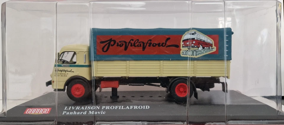 IXO 1/43 - Garage moderne 05 - Panhard Movic Profilafroid - Photo 1/1