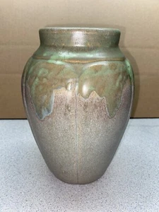 Zanesville Stoneware Co ZSC Shape #795 8-1/2” Vase 1-OFF Overflow Variety Glaze - Picture 1 of 13