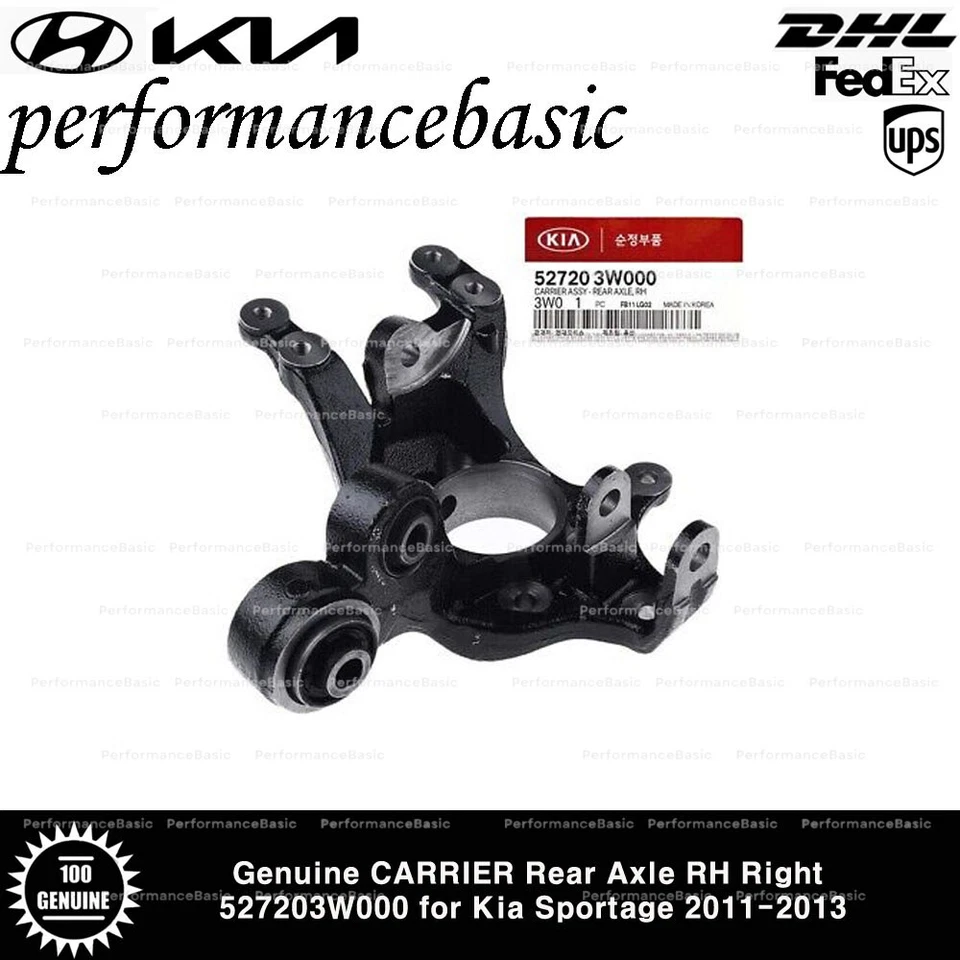 Eje trasero derecho PORTADOR genuino derecho 527203W000 para Kia Sportage 2011-2013 Foto 1 de 2