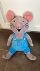Kohls Cares If You Give a Mouse a Cookie Plush 15" Blue Overalls Stuffed Animal