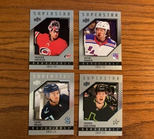 2022-23 Upper Deck Hockey Superstar 4 Karten Lot - Bild 1 von 2
