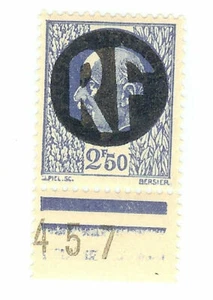 France liberation - 1944 Petain Border Sheet with number - MNH - Lib14 - Picture 1 of 2