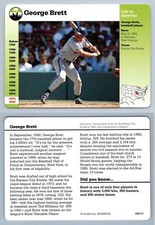 George Brett #129.17 - Life - Story Of America Grolier Card