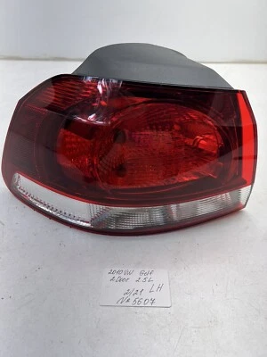 2010-2014 Volkswagen Golf 2.5L Rear Left Outer Tail Light OEM. - Image 1 of 4