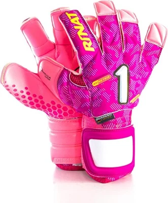 Nuevo GUANTE DE FÚTBOL RINAT ASIMETRIK HUNTER PRO ROSA Talla 8, Portero, Fútbol Foto 1 de 4