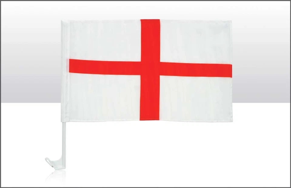 Patriotic St George English  Car Flag 12" x 18" (30cm x 45cm) - Image 1 of 1