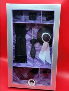1998 Mattel Barbie Audrey Hepburn Breakfast at Tiffany's Black Daytime Ensemble - Bild 1 von 5