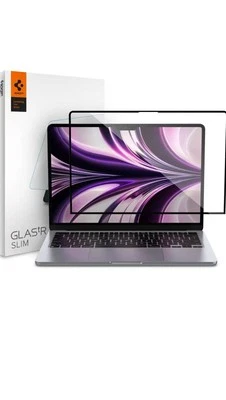 Spigen [Glas.tR SLIM] Screen Protector for Macbook Air (M3 / M2) Tempered Glass - Image 1 of 4