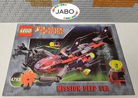 (OK O7/22) Lego Alpha Team Building Instructions 4793 Ogel Sub Shark