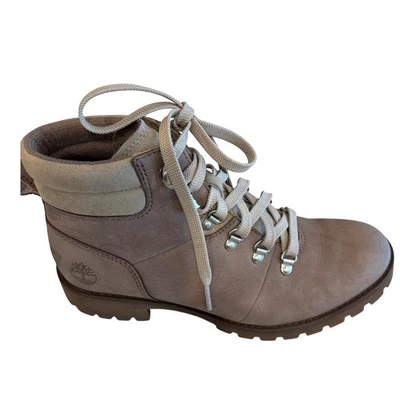 Timberland talla 7 para mujer Botas de senderismo con cordones Botines Taupe Equipo al aire libre Foto 1 de 4