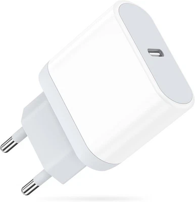 type c 20w caricabatterie caricatore rapido per Apple iPhone 11 12 13 14 15 - Immagine 1 di 4