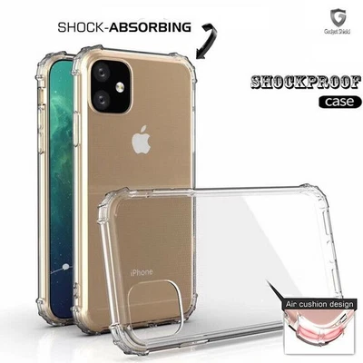 GADGET SHIELD Protective Hybrid Shockproof Soft Case Cover For Apple iPhone 11 11R 11 Max XI