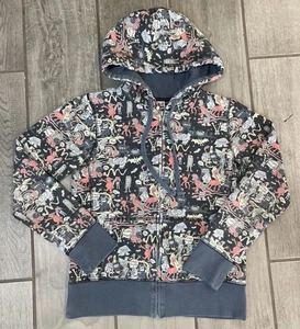 Vtg Volcom Ryan Sheckler Lil Monster Zip Up Fleece Hoodie Size Youth M Adult XS - Picture 1 of 16