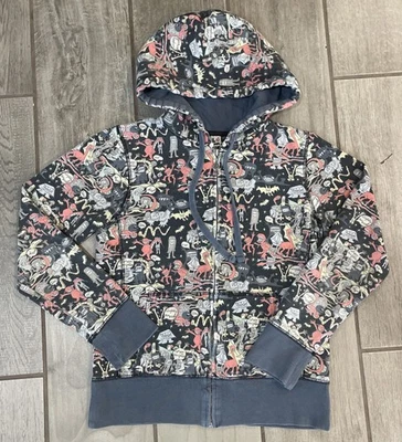 Vtg Volcom Ryan Sheckler Lil Monster Zip Up Fleece Hoodie Size Youth M Adult XS - Image 1 of 4