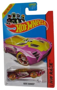Hot Wheels HW Race (2013) Pink Nerve Hammer Toy Car 176/250 - (Plastic Small Den - Picture 1 of 1