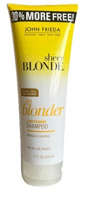 John Frieda Go Blonder Sheer Shampoo Gradually Lighten All Blonds 11 Oz - Image 1 of 2