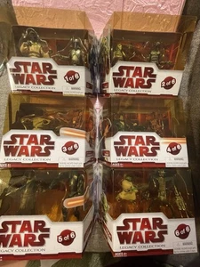 STAR WARS LEGACY COLLECTION “GEONOSIS ARENA SHOWDOWN” SET 1-6  TARGET NEW 2009 - Picture 1 of 8