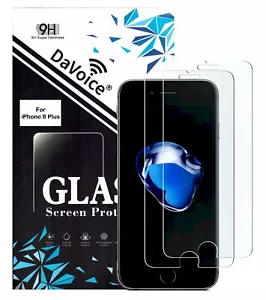 Für Apple iPhone 8/7/6S/6 Plus Displayschutzfolie Doppelpack Handyhülle - Bild 1 von 9