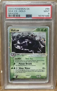 Pokemon EX Dragon Muk EX Holo 96/97 PSA 9 2003 come nuovo - Foto 1 di 2