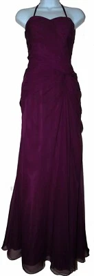 Vestido de Novia Impression Para Mujer Púrpura Largo Dama de honor Formal Baile de graduación Talla 14 NUEVO Foto 1 de 4