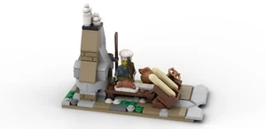 MOC in pezzi LEGO® panettiere medievale panettiere adatto per 10332 BrM2312 - Foto 1 di 8