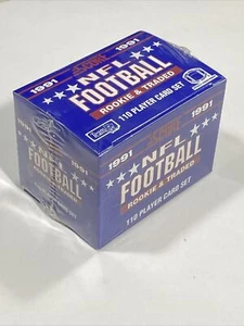 1991 Score NFL Football Rookie & Traded Factory Sealed Set (110 Card) - Picture 1 of 7