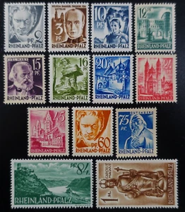 RHÉNO PALATIN - RHEINLAND N°1/15 sauf N°9/11 NEUF ** LUXE MNH - Imagen 1 de 2