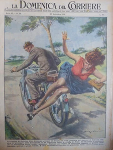 1951 MOTOCYCLETTE ACCIDENT EQUILIBRISTE 4 JOURNAUX ANCIENS - Picture 1 of 4