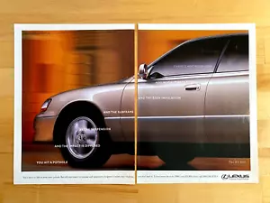 1996 Vintage Print Ad Lexus ES 300 - Picture 1 of 1