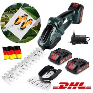 2in1 Akku Heckenschere Strauchschere Gartenscheren Rasenschere Für Makita Akku - Bild 1 von 23