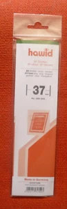 HAWID STAMP MOUNTS 37mm CLEAR Pack of 25 Strips 217mm x 37mm - 2037 - 366 343 - Picture 1 of 1