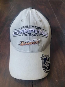 Stanley Cup Champions Anaheim Ducks NHL 2007 Reebok Hat One Size - Picture 1 of 6