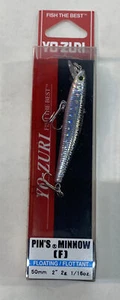 Yo Zuri Pin's Minnow F 2" Silver Black 1/16oz. Floating Lure #162 - Picture 1 of 3