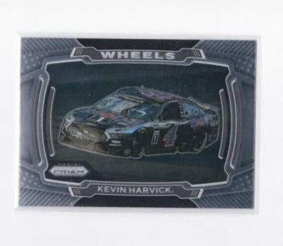 KEVIN HARVICK 2021 PRIZM RACING WHEELS CARD-SHIPS FREE - Image 1 of 4