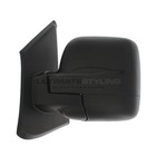 Vauxhall Vivaro 2014-2019 Electric Wing Door Mirror Black Passenger Side Left