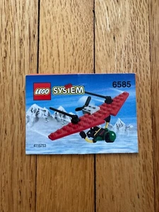 Lego Town Hang Glider (6585) Instruction Booklet Only - Picture 1 of 1