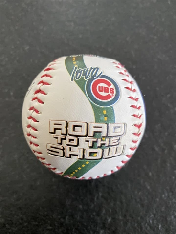 Road To The Show Chicago Cubs Farm System Baseball Ball Souvenir Rawlings Cover