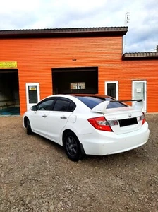 Alerón de ala trasera compuesto estilo Mugen para Honda Civic 4D IX GEN (2011-2017) - Imagen 1 de 6
