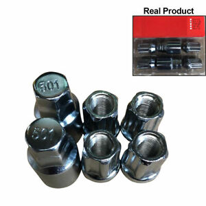 Open Ended Locking Wheel Nuts 12x1.25 Bolts for Nissan Micra [Mk4] 10-16