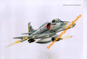 ARTE DE AVIACIÓN McDONNELL DOUGLAS A-4M SKYHAWK II USMC VMA MCAS IWAKUNI MCAS YUMA - Imagen 1 de 2