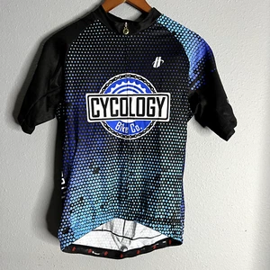 NWT Hincapie Mens Size Small Cycling Jersey Sh/SL Full Zip Cycology Tyler TX MTB - Picture 1 of 11