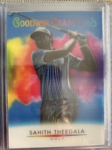 2021 Goodwin Champions - Sahith Theegala - Splash of Color 3-D Lenticular