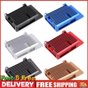 Aluminum Case Metal Shell Enclosure Housing + Tools for Raspberry Pi 4 Model B ~ - Afbeelding 1 van 13
