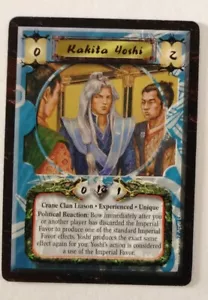 Kakita Yoshi Experienced L5R Legend of the Five Rings CCG Time of the Void - Picture 1 of 2
