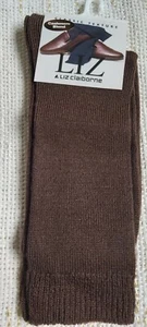 Woman Socks Wool Cashmere Blend Soft Elegant Classic Size: 9-11  - Picture 1 of 6