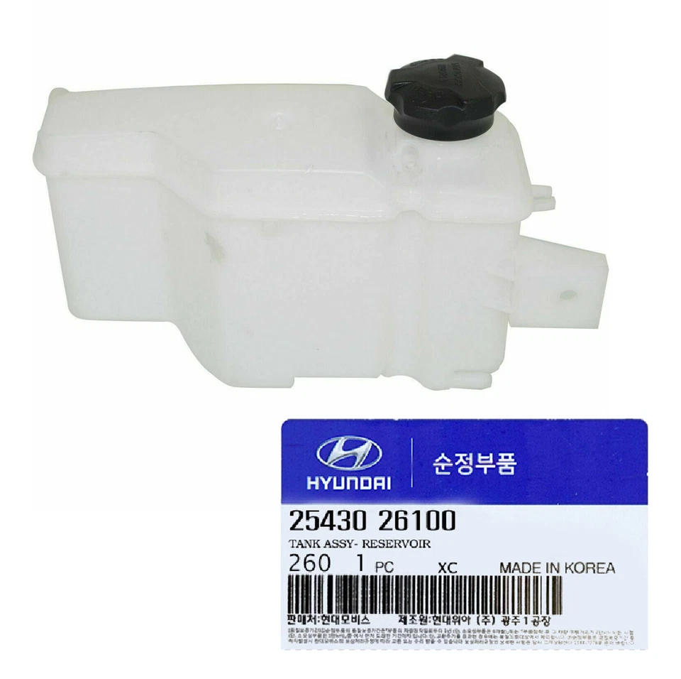 Depósito de refrigerante original 2543026100 para Hyundai Santa Fe 2,4 L 2,7 L 2001-2006 Foto 1 de 1